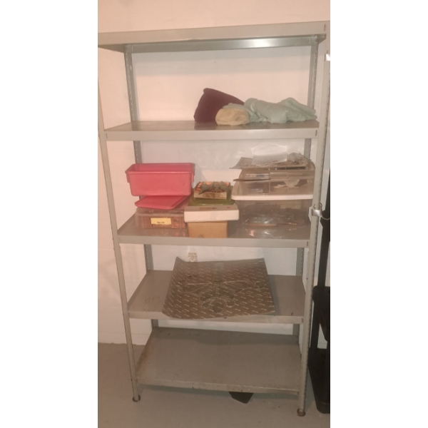 Metal Storage Rack As Shown - 6ft x 36" x 18" 