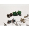 Image 2 : Assortment of Earrings Including Sterling Silver, Turquoise, and Turtles! - See Photos! 