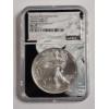 Image 1 : 2021 Heraldic Eagle Type 1 Silver Eagle graded MS70 by NGC