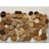 Image 2 : Lot of Assorted Years U.S. Lincoln Pennies - Mainly Wheat Pennies In Collector's Bag - FV~ $1.49