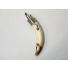 Image 1 : Collectible 7" Horn/Tusk With Sterling Silver Accents