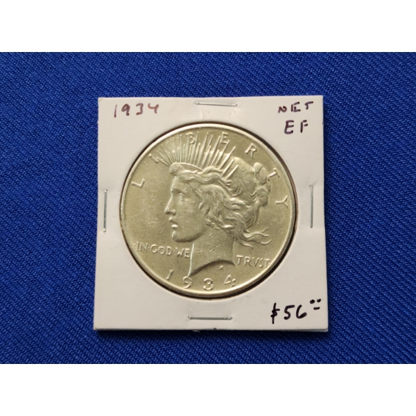Stunning 1934-D Silver Peace Dollar