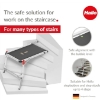 Image 2 : Hailo TP1 Staircase Platform - Length and Height-Adjustable Telescopic Rails