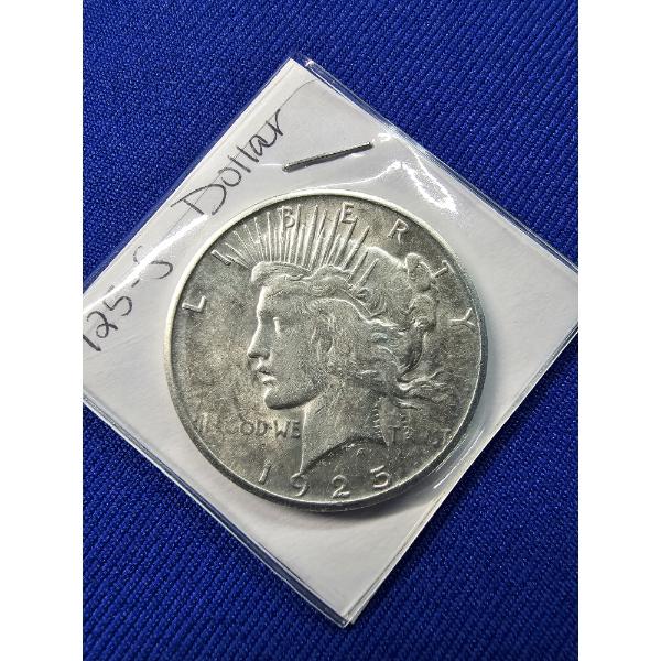 1925-S Silver Peace Dollar - Excellent Condition
