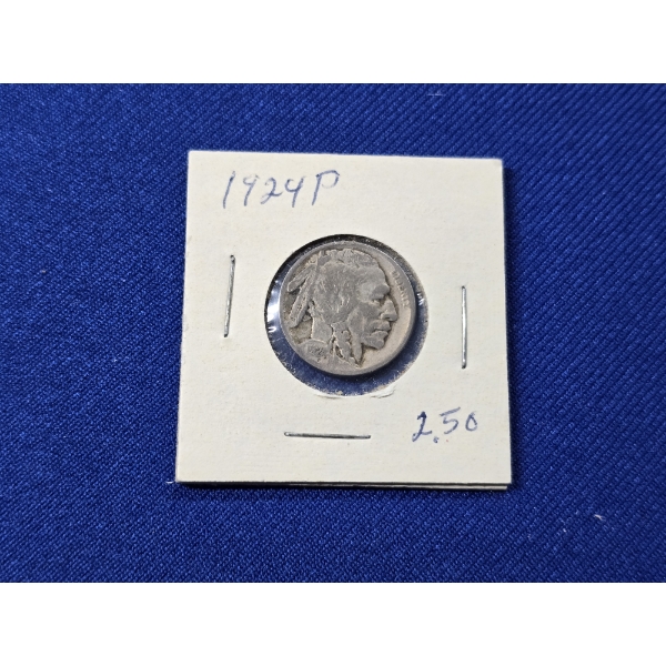 1924 Indian Head Buffalo Nickel