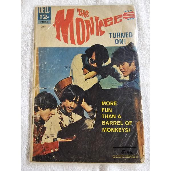 The Monkees - 1968 Magazine/Comic in Protective Sleeve