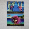 Image 1 : Two Assorted Vintage Topps Pokemon Trading Cards Including EP19 & EP20!