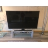 Image 1 : Samsung 75" TV With Silvertone Stand & Panasonic 5 Disc Changer
