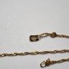 Image 2 : 14K Yellow Gold Chian 18" Necklace - Total Weight: 