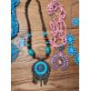Image 4 : Assorted Costume Jewelry: Beautiful Chunky Necklaces, and 2 Sets w/ Matching Earrings