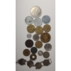 Image 7 : Collection Of Vintage World Coins, Tokens, Promotional Medals & British Farthing Coin Bracelet