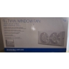 Image 1 : Twin Window Fan - Intake and Exhaust - Works