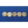 Image 4 : 1943-P & 1945-S 35% Silver Jefferson Wartime Nickels - Face Value: $0.25