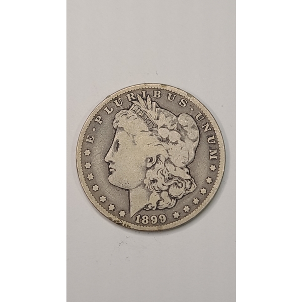 United States 1899-O Morgan 90% Silver Dollar 