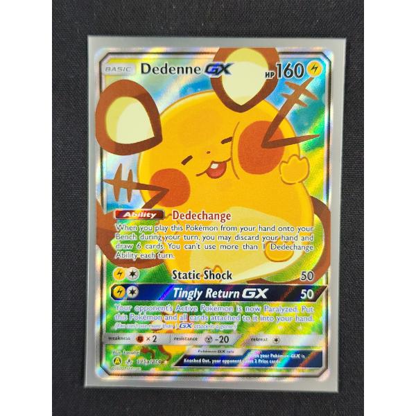 Dedenne GX 195a/214 Holo Rare Pokemon Trading Card