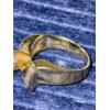 Image 4 : Gorgeous 14K Gold -Diamond Ring with Bypass Design - Size 7 - 5.9 Grams