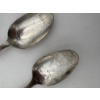 Image 3 : Silver Plated Towle Plate & Spoons - John Marshall Spoons 