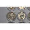 Image 4 : Assorted Years/Mint Marks Washington 90% Silver Quarters - Face Value: $3.00