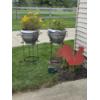 Image 1 : *Pick Up At Mantua Home-No Shipping Available* Great Condition Charming 18''x34'' Planter Stands, 2'