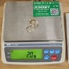 Image 5 : 14K Yellow Gold Bracelet Measuring About 7 Inches Long & Weighing 2 Grams Total