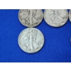 Image 4 : (5) Walking Liberty Silver Half Dollars x2 1941, 1942, x2 1943