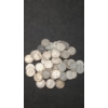 Image 1 : Assorted Years/Mint Marks 90% Silver Roosevelt Dimes- Face Value: $5.00