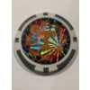 Image 1 : Incredible Tennessee Volunteers Officially Licensed 11.5 Clay Holographic Poker Chip - Low Mintage