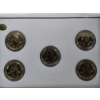 Image 6 : 2001 United States State Quarter Collection - Gold Plated 5-Coin Set in Display Box