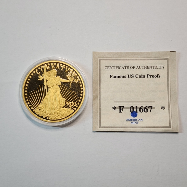 2003 Gold Double Eagle Proof REPLICA 