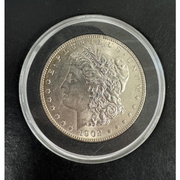 1902- O United States Morgan Silver Dollar- Beautiful Condition 