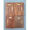 Image 6 : Four Assorted Michael Jordan Trading Cards Mounted To Hangable Wooden Displays