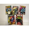 Image 1 : 5 Assorted Comic Books - Punisher (4) & Hulk - Marvel Comics - Punisher Became Captain America 
