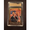 Image 1 : 2024 Donald Trump With Elon Musk Presidential Campaign Card - Graded Trump 10
