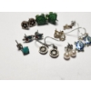 Image 4 : Assortment of Earrings Including Sterling Silver, Turquoise, and Turtles! - See Photos! 
