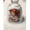 Image 2 : M.J. Hummel Umbrella Girl Collectible Bell - Official Goebel Stamp & In Great Condition!