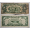 Image 4 : United States Series 1963 $5 Red Seal Bank Note & 1953 A $2 Red Seal Bank Note - Face Value: $7.00