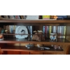Image 4 : Wooden Two Door Wall Cabinet - DVDs CDs Storage Includes All Contents Shown