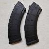 Image 1 : Two Magpul PMAG 30 AK/AKM MOE 30-Round Polymer Magazines designed for 7.62x39mm