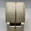 Image 1 : 14K Yellow Gold Serpentine 7" Bracelet - Total Weight: 2.4g