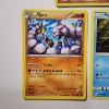 Image 3 : Three Vintage Pokemon Trading Cards Including Rampardos, Onix & Psyduck
