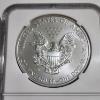 Image 4 : NGC MS70 Graded 2011-W Silver 1 Oz American Eagle Early Releases WEST POINT MINT EAGLE! 