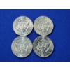 Image 2 : x4 Assorted Years 40% Silver Kennedy Half Dollars - FV: $2.00