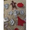 Image 5 : Vintage Cookie Cutter Group, Including 4'' Mickey & Minnie Mouse Collectable Tin Cookie Cutters!