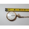 Image 6 : Gold-Filled Hampden Watch Co. 17 Jewel Pocket Watch and Chain
