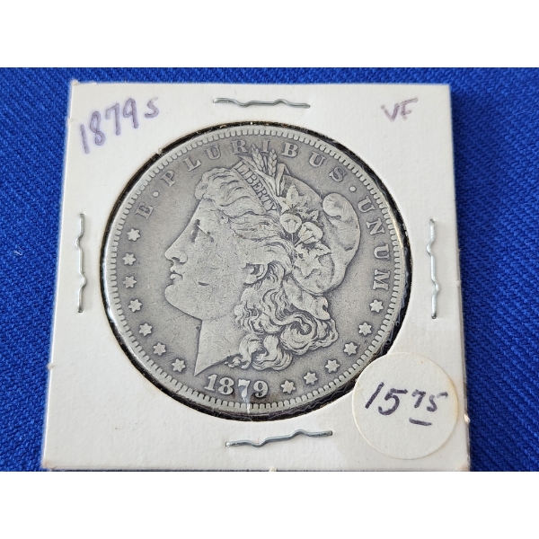 1879-S VF 90% Silver Morgan Dollar