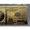 Image 10 : 24k Gold Foil Notes (2) - Gold 999999