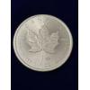 Image 1 : 2021 One oz 9999 Fine Silver $5 Canadian Maple Leaf With Privy Mark - Mint Condition