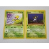 Image 1 : Two 1st Edition Vintage Pokemon Cards: Bellsprout 49/64 & Oddish 58/64