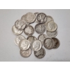 Image 1 : x20 Assorted U.S. 90% Silver Dimes: Seated Liberty, Barber, Mercury, Roosevelt FV: $2.00