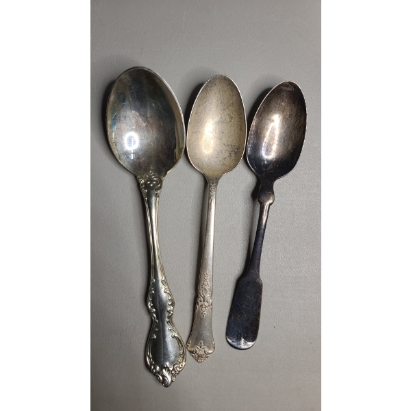 (3) Pcs Of Sterling Silverware - Total Weight: 101.1g